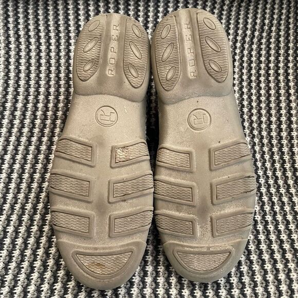 Roper Chillin black/white driving moc loafer women’s shoe size 10 - Picture 8 of 10